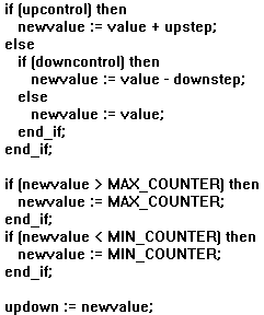 Rys. 5. Fragment zapisu programu w języku strukturalnym ST